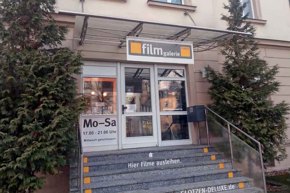 Die Filmgalerie Dresden an der Altenberger Straße in Striesen. Foto: Heiko Weckbrodt