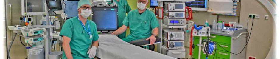 Blick in einen OP-Saal im neuen ambulanten Operationszentrum des Krankenhauses St. Joseph-Stift in Dresden-Johannstadt. Foto: SJS