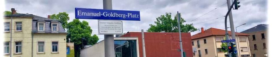 Die bisher namenlose Kreuzung von Altenberger, Schandauer und Bärensteiner Straße heißt nun Emanuel-Goldberg-Platz. Foto: Heiko Weckbrodt